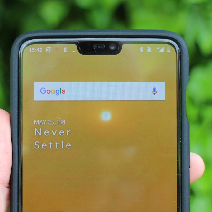 how to hide the notch oneplus 6 wallpaper