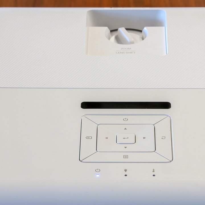 Optoma UHD50 Projector controls