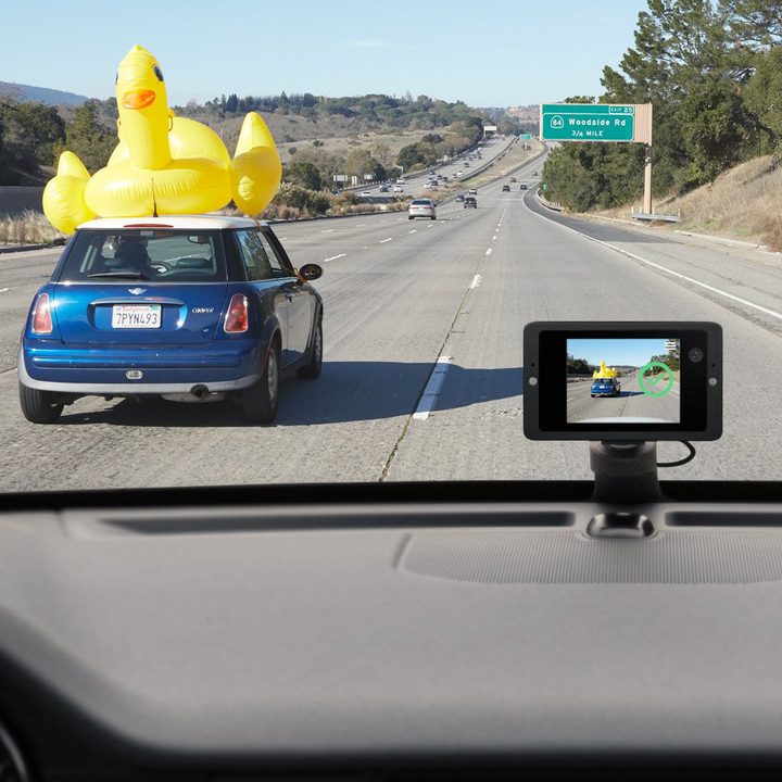 owl car cam inflatable duck