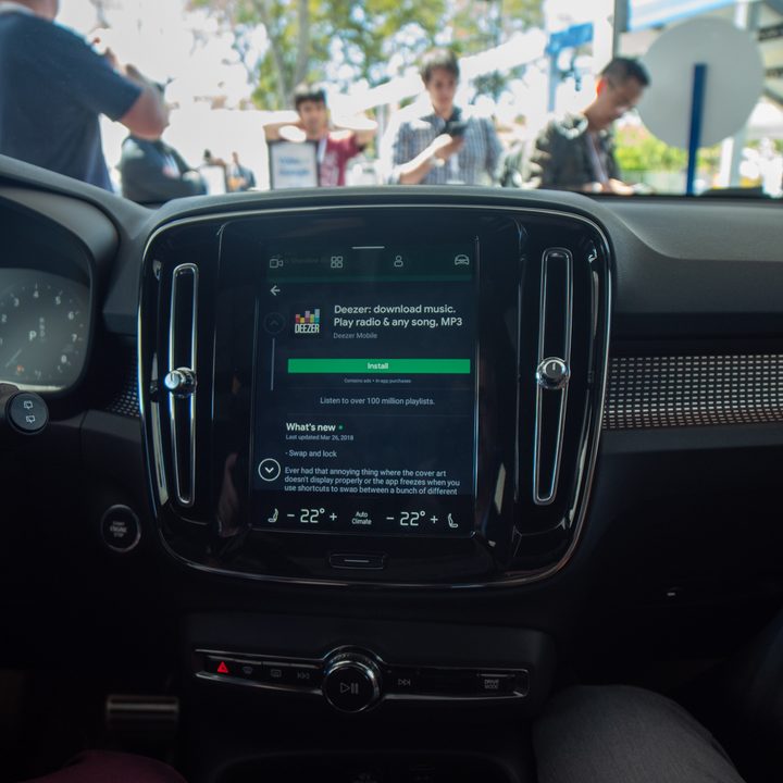 volvo android infotainment experience
