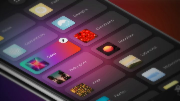 Philips Hue smart home lighting scenes