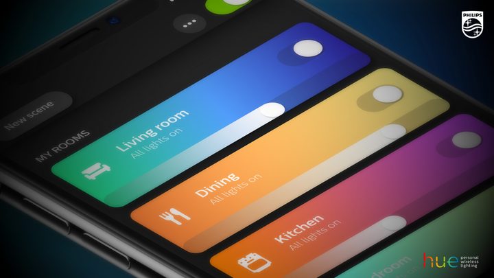 Philips Hue smart home lighting app simple control