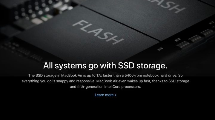 MacBook Air SSD