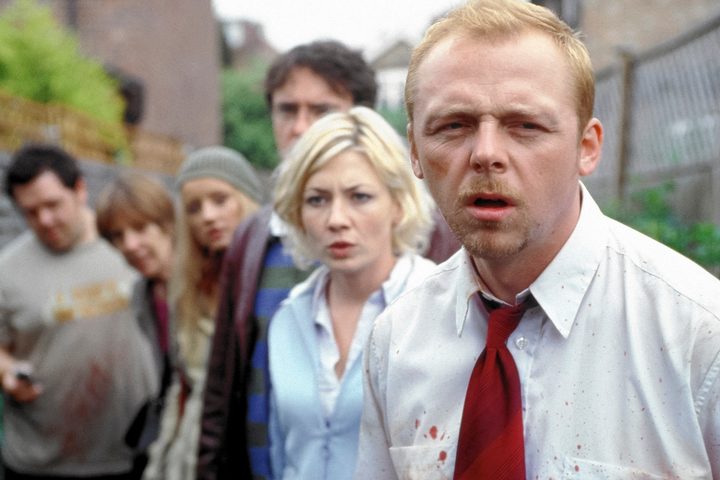 Simon Pegg in Shaun of the Dead
