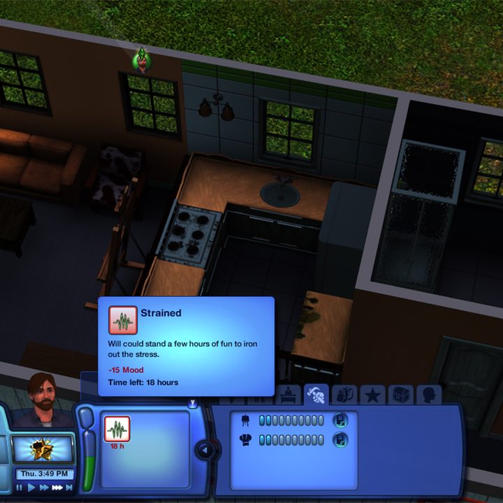 playing the sims in harsh light of adulthood sims3 backlogfeature 7