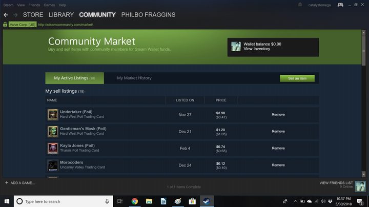 steam trading cards guide marketplace check listings