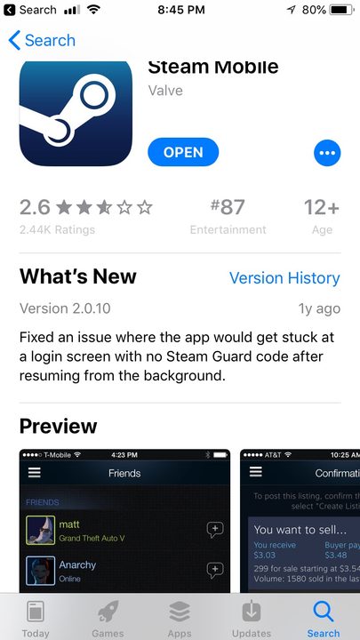 steam trading cards guide mobile app download