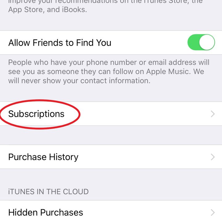 how to cancel apple music subscriptions