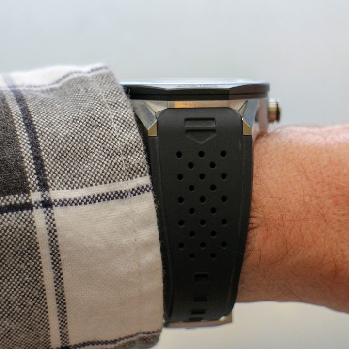 tag heuer watch side