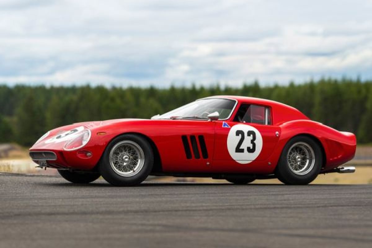 Going, going, gone! A rare Ferrari 250 GTO sells for more than $48