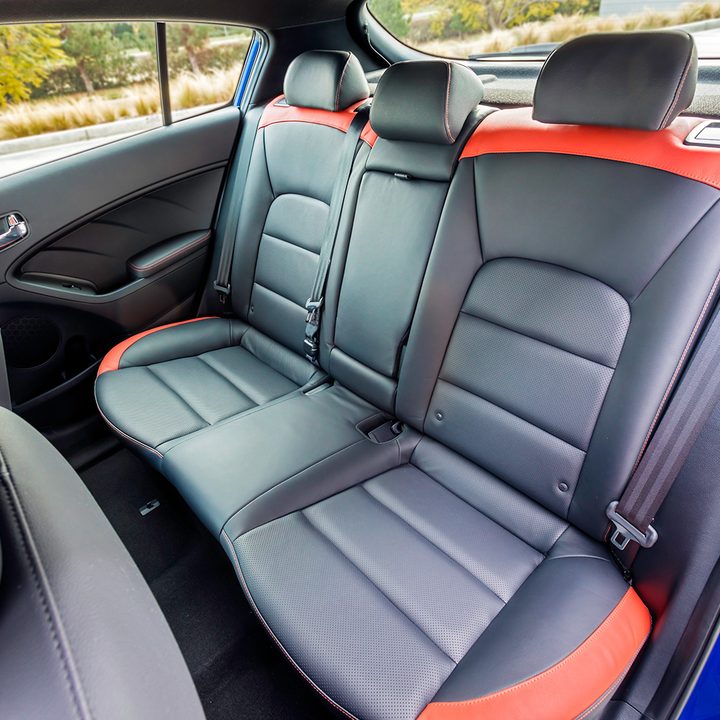 2018 Kia Forte5 SX back seat