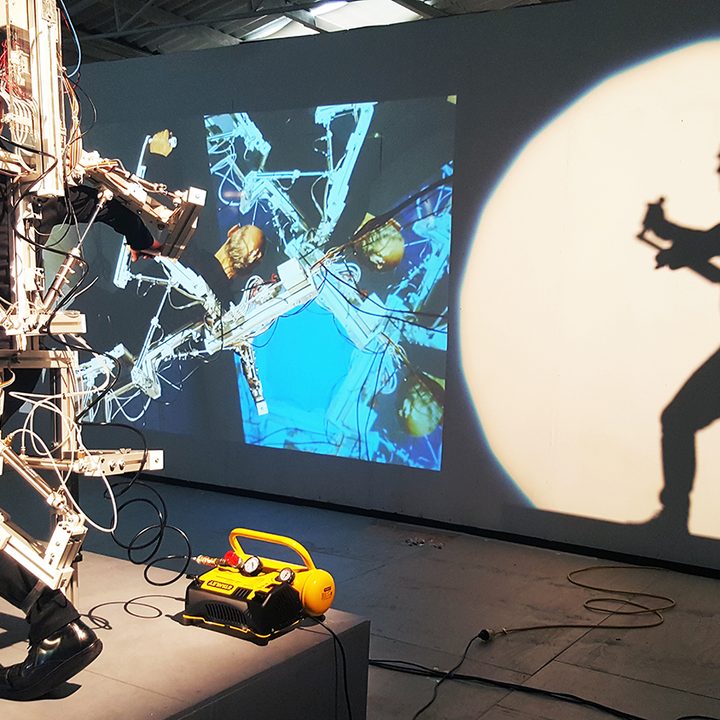 stelarc explores the possibilities of body 7 stickman 2