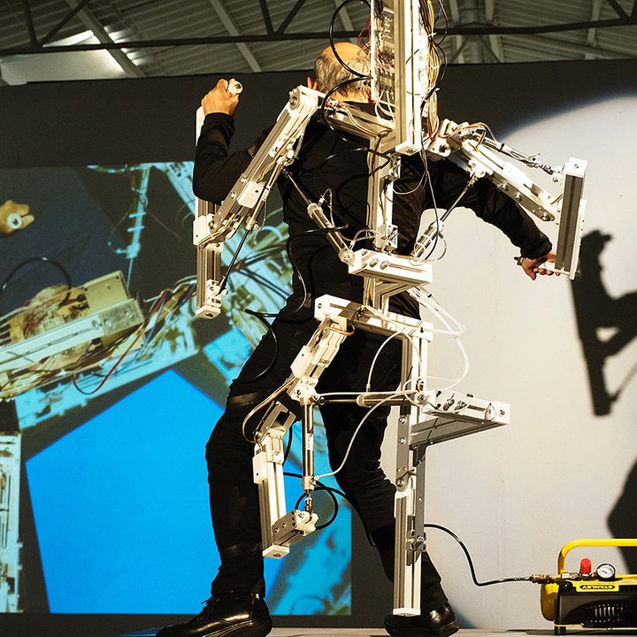 stelarc explores the possibilities of body 8 stickman