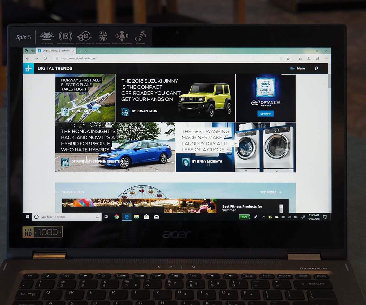 Acer Spin 5 Review