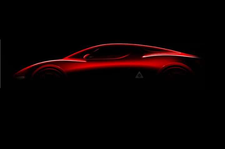 Alfa Romeo 8C sketch