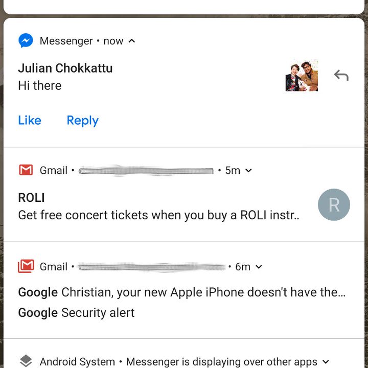 android p vs ios 12 notifications 1