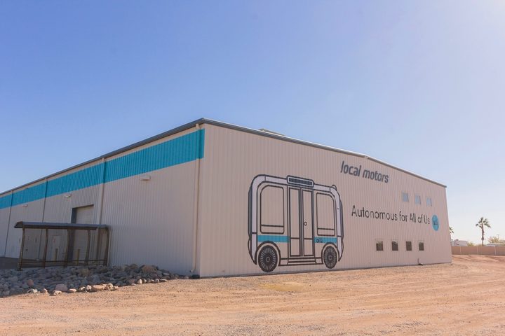Local Motors micro factory Chandler, Arizona