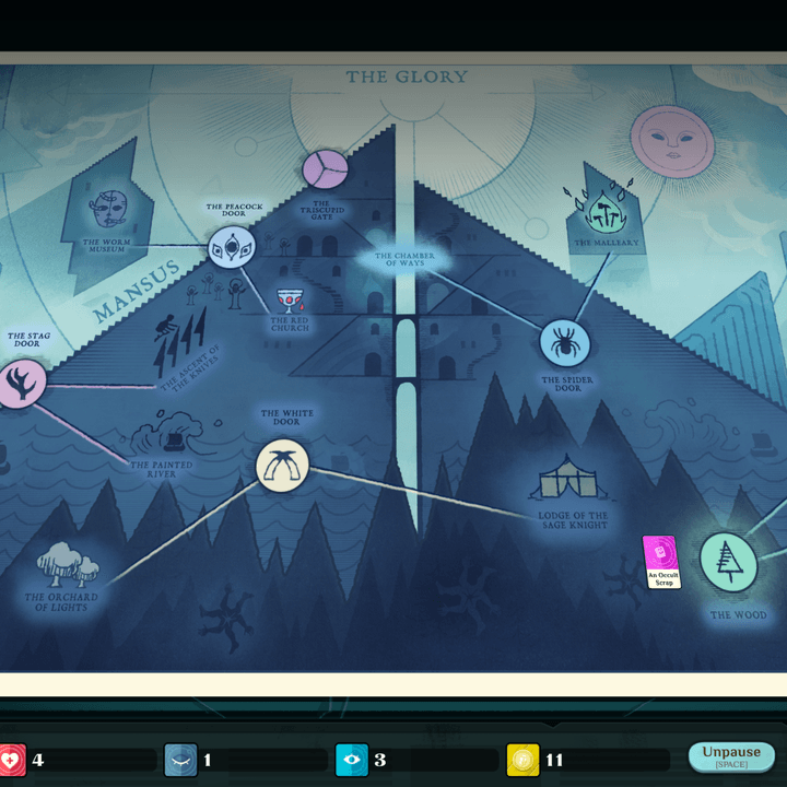 cultist simulator the glory mountain