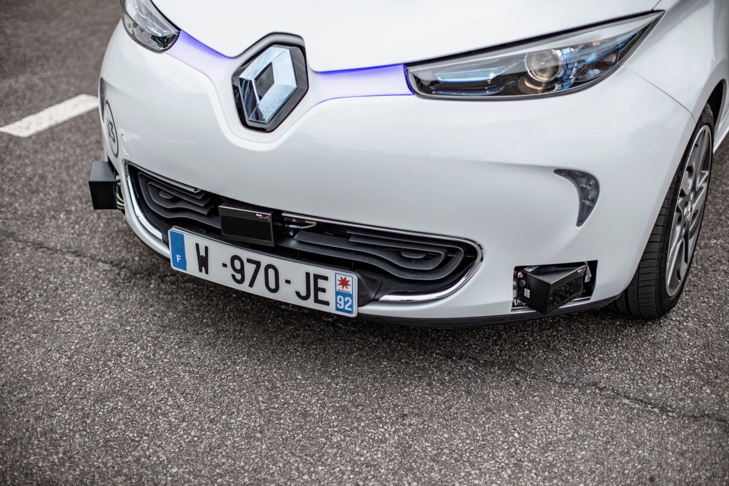 Renault self-driving car pilot Rouen, France