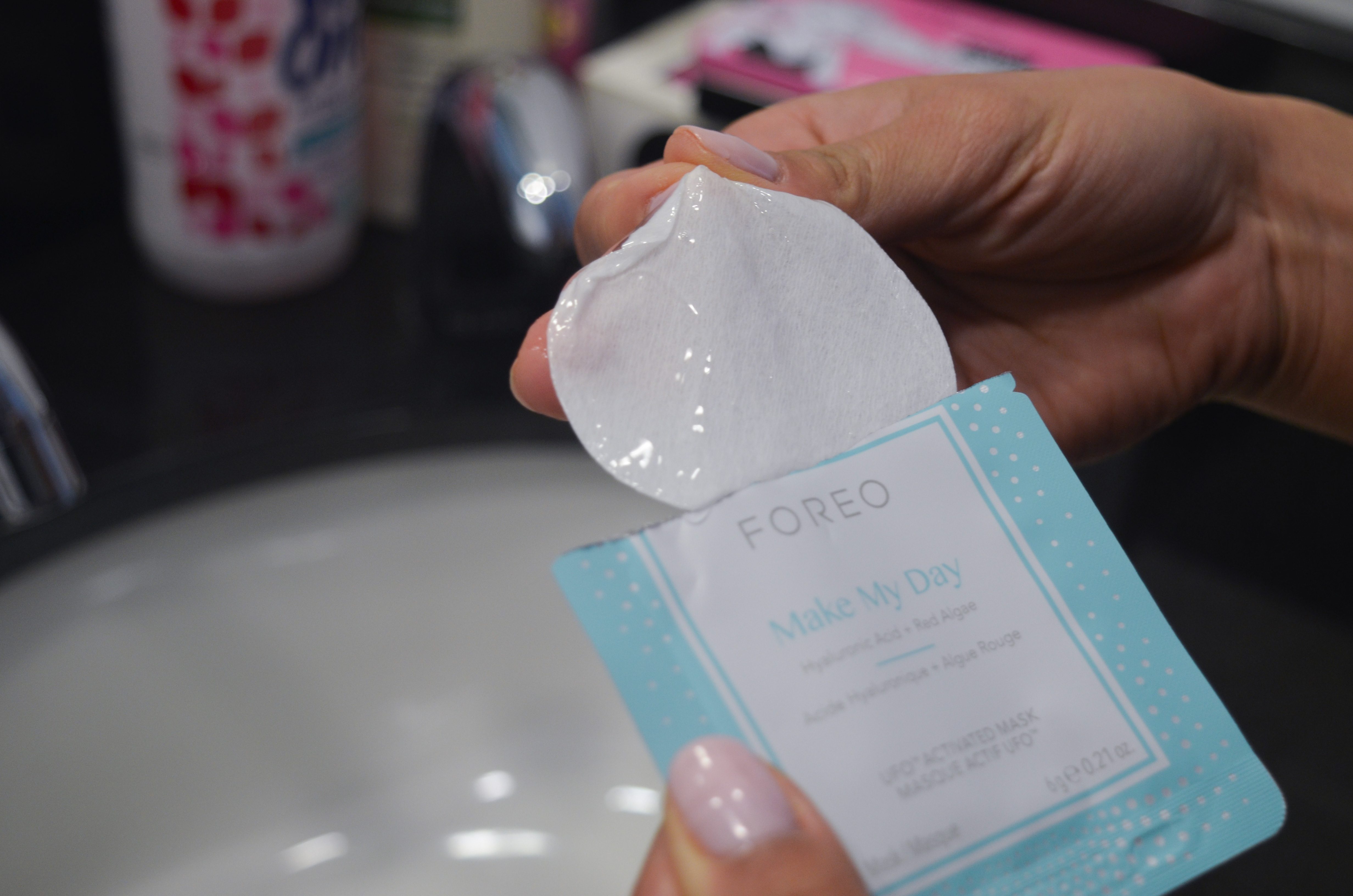 foreo ufo smart mask experience skincare 4