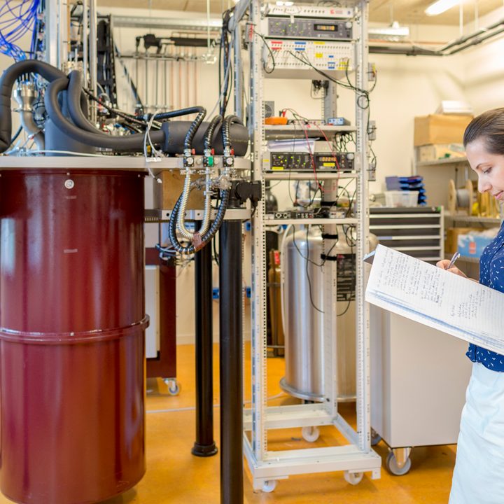 intel quantum computing research lab researchers work in the at qutech