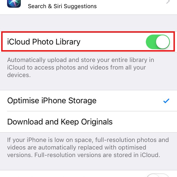 iPhone backup photos