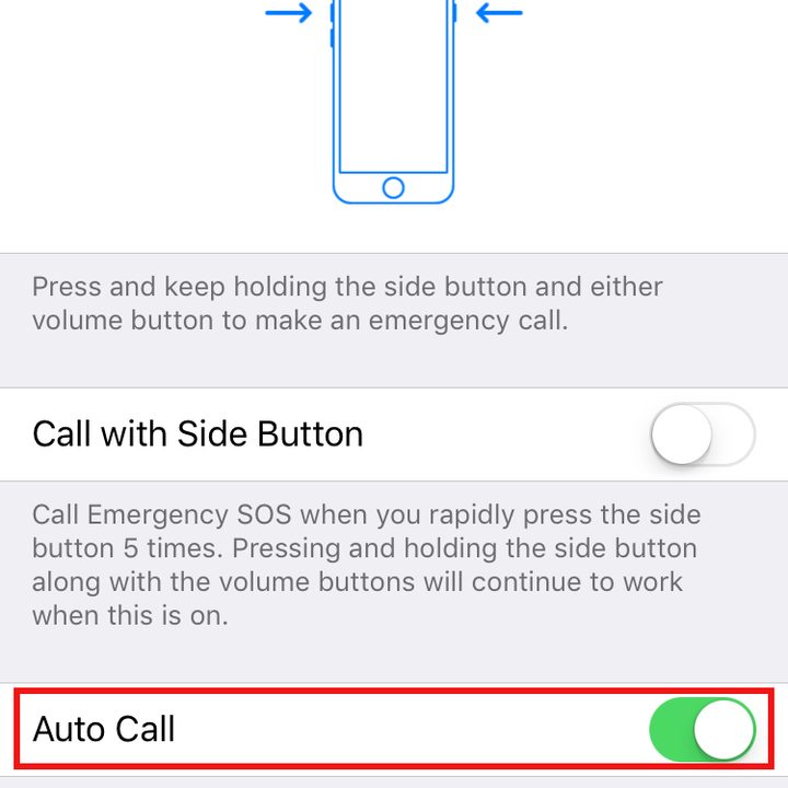iPhone Emergency SOS