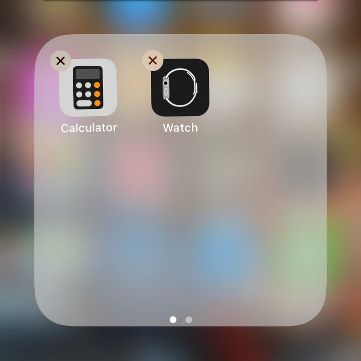 iPhone hide unwanted apps
