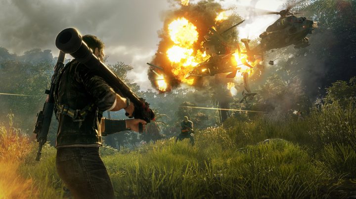 Just Cause 4 Rocket Helicopter