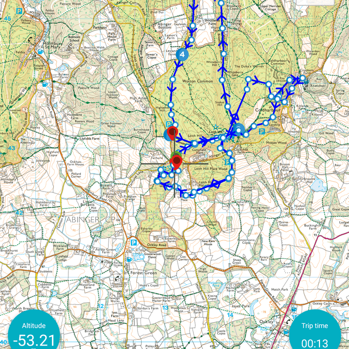 land rover explore screen map