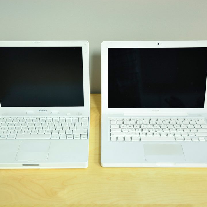 iBook G4 and Macbook (2007)