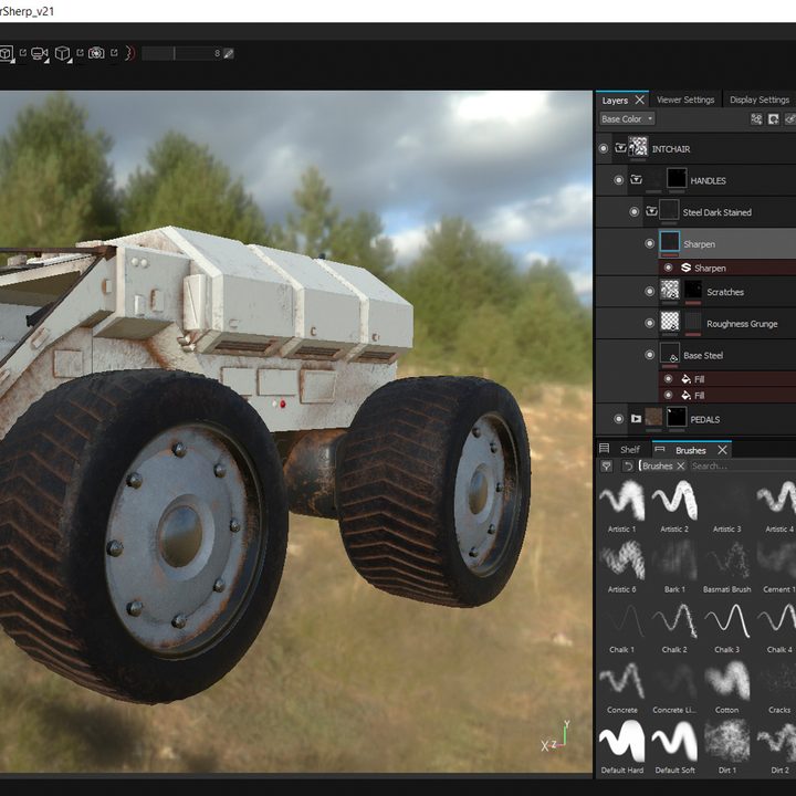 Mars Exploration Simulator Red Rover Vehicle Design