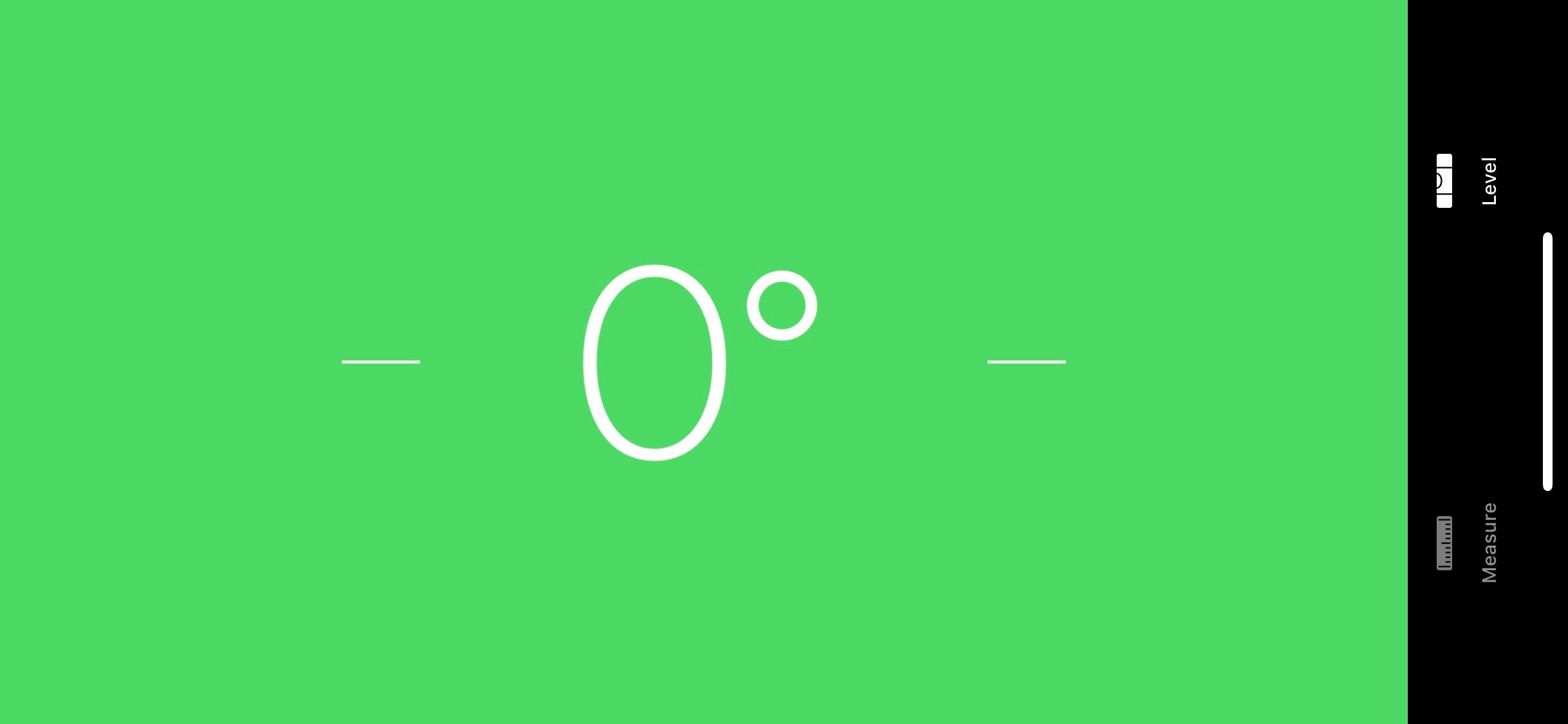 how to use the measure app in ios 12 level
