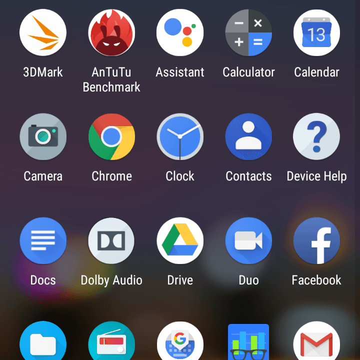 moto g6 play screenshot apps