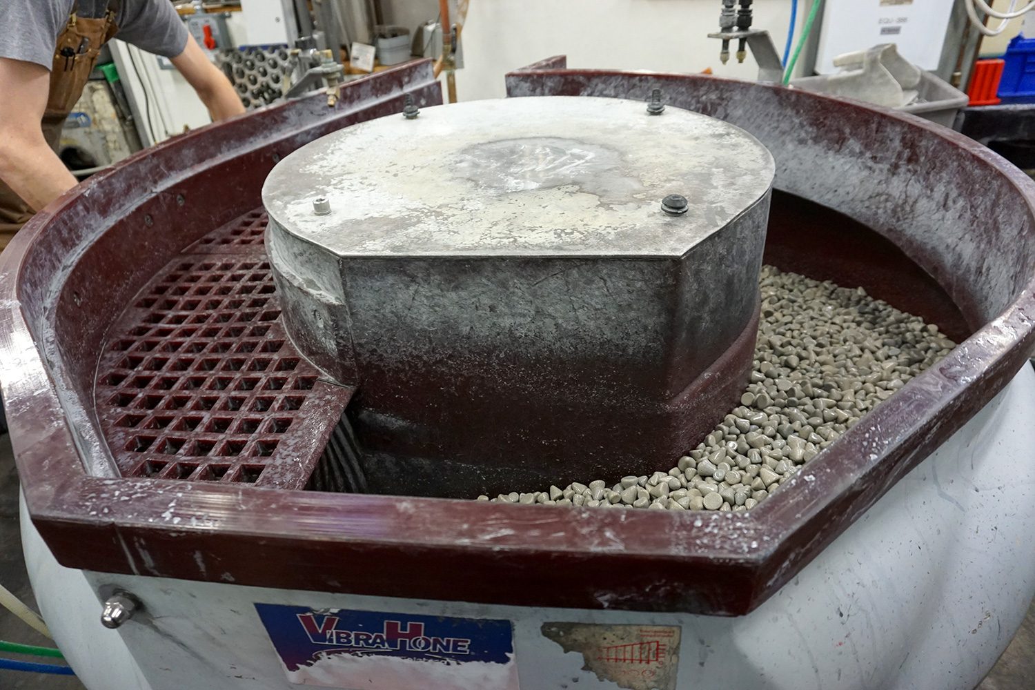 MSR factory tour vibrating drum