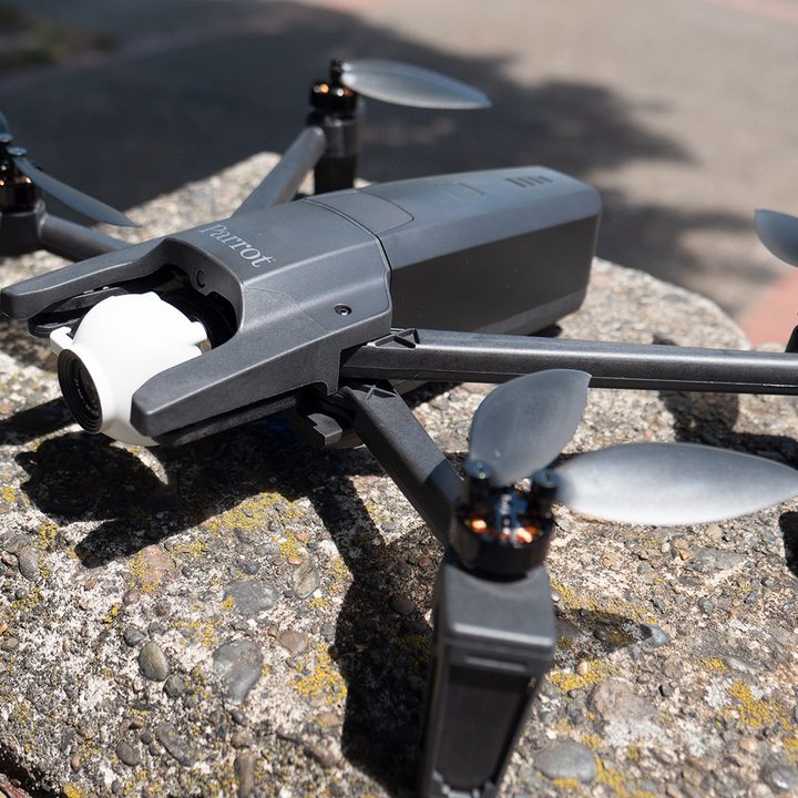 parrot anafi drone angle