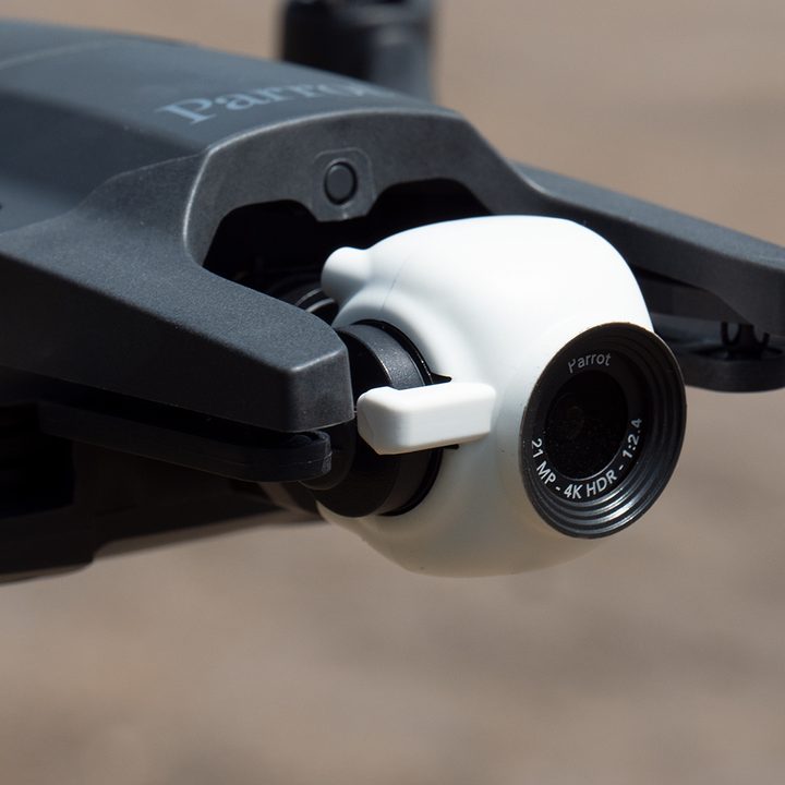 parrot anafi drone lens angle