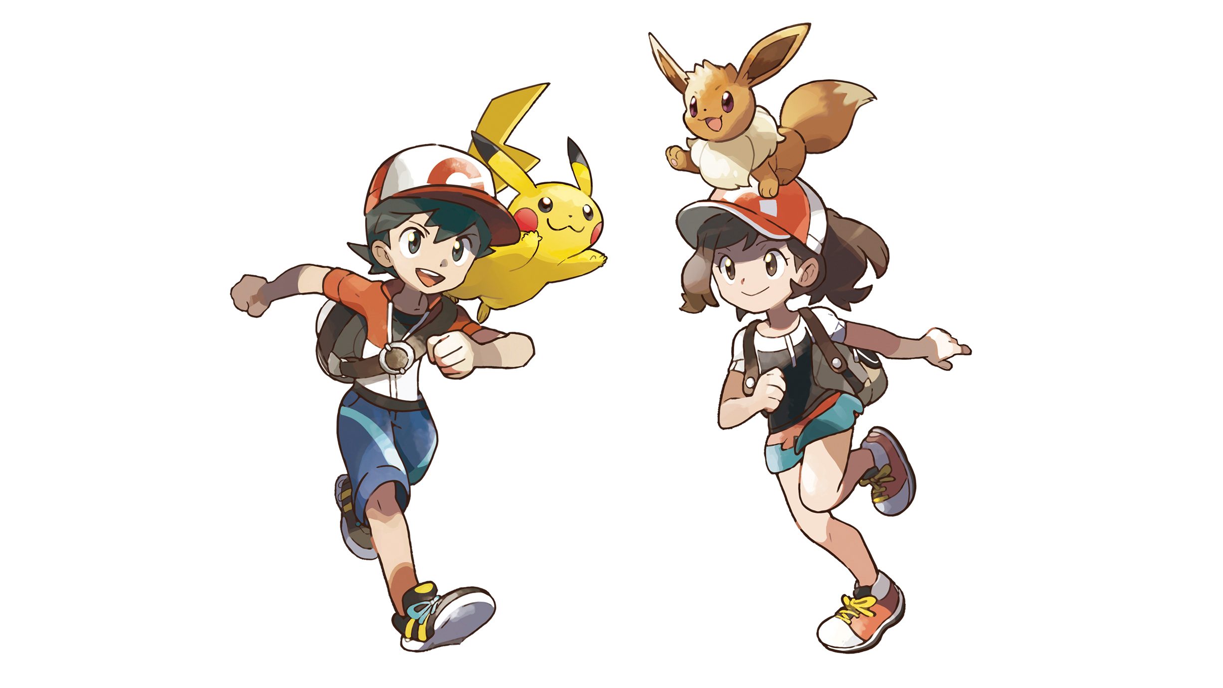 Pokemon Let's Go Pikachu Eevee q