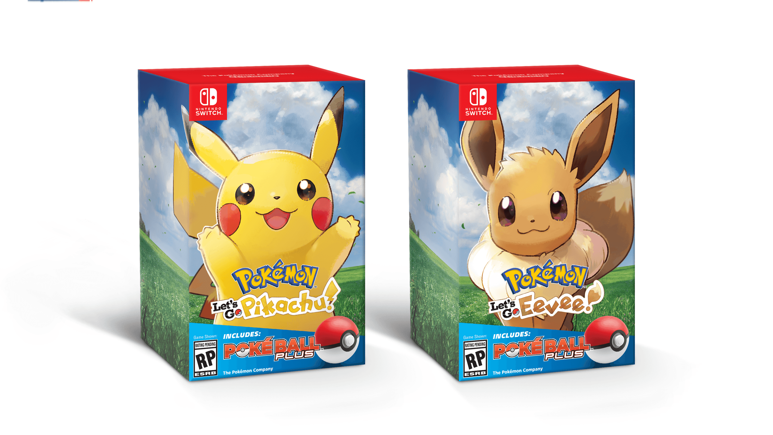 Pokemon Let's Go Pikachu Eevee q