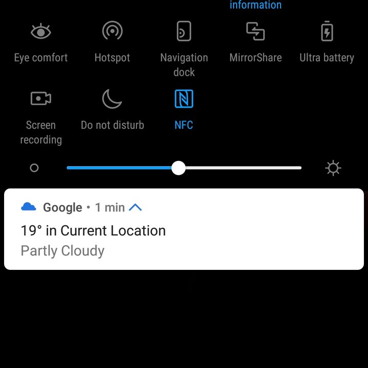 porsche design huawei mate rs screenshot quick settings