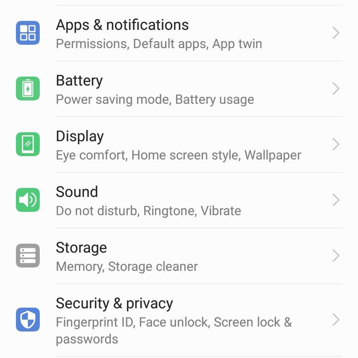 porsche design huawei mate rs screenshot settings