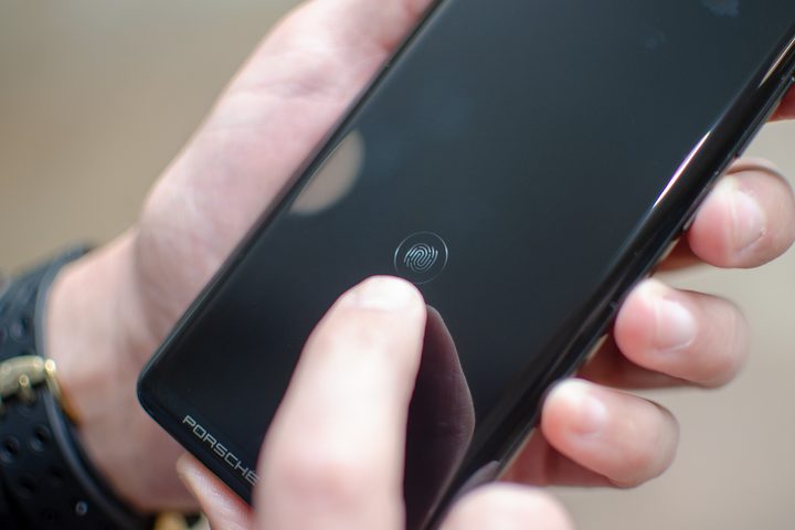 porsche design huawei mate rs fingerprint front