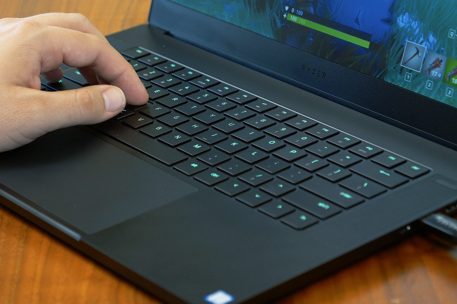 Razer Blade (2018) keyboard