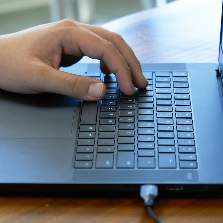 Razer Blade (2018) profile open