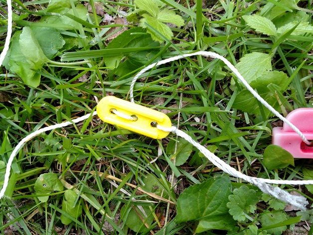 string tensioner 3D 3D print backpacking hiking camping