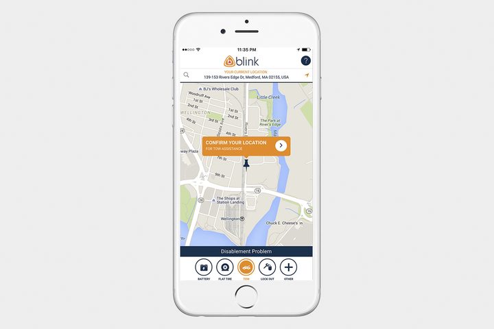 Blink Roadside Assistance App