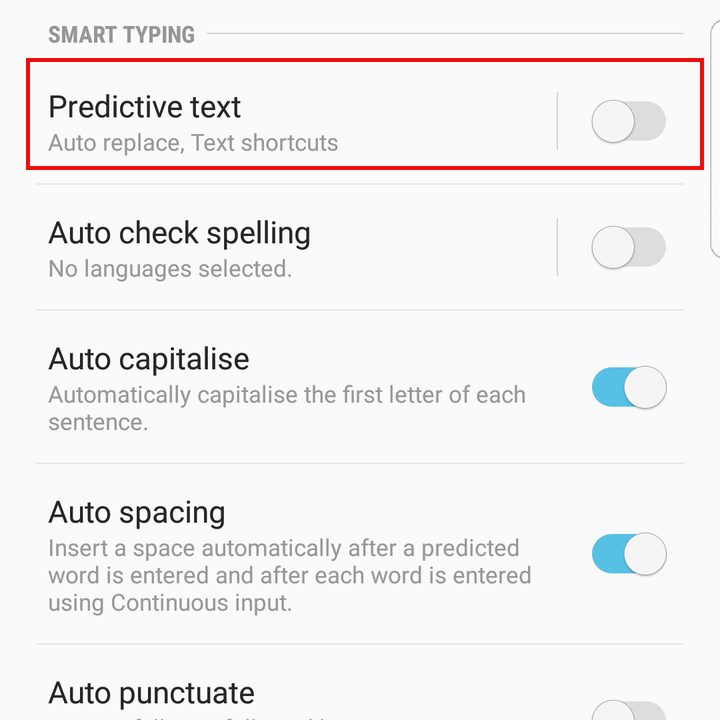 Galaxy S7 auto replace