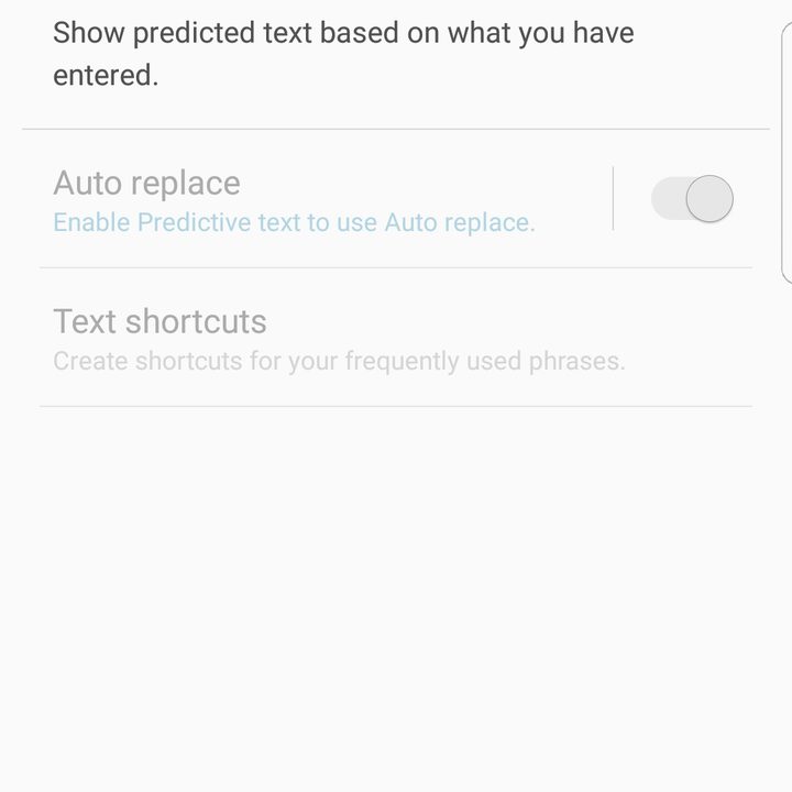 Galaxy S7 auto replace