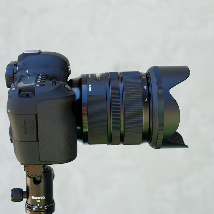 Sigma 24-70mm F2.8 Art review zoom closed