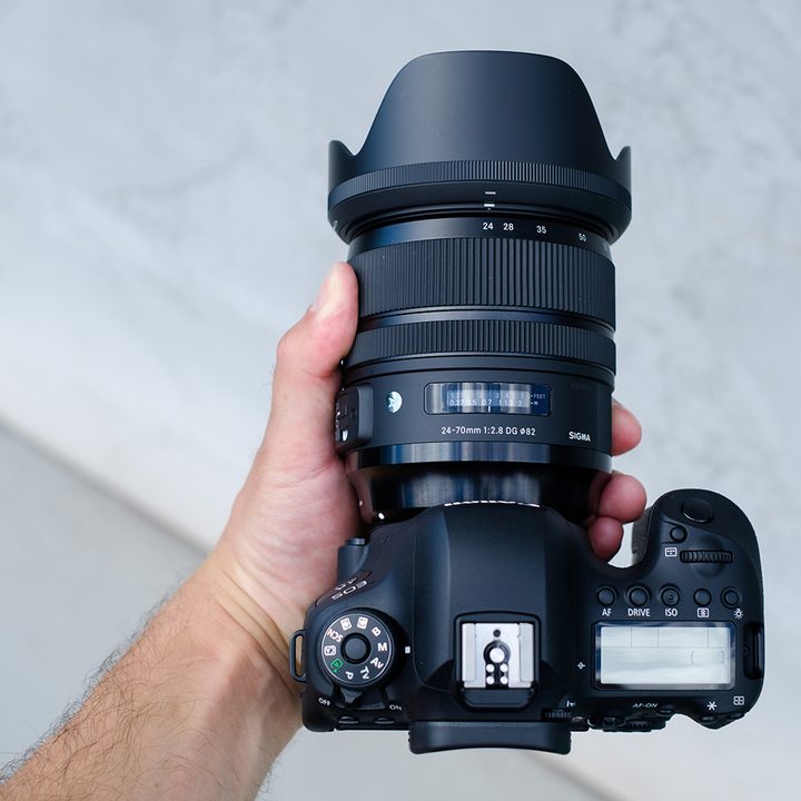 Sigma 24-70mm F2.8 Art review top down